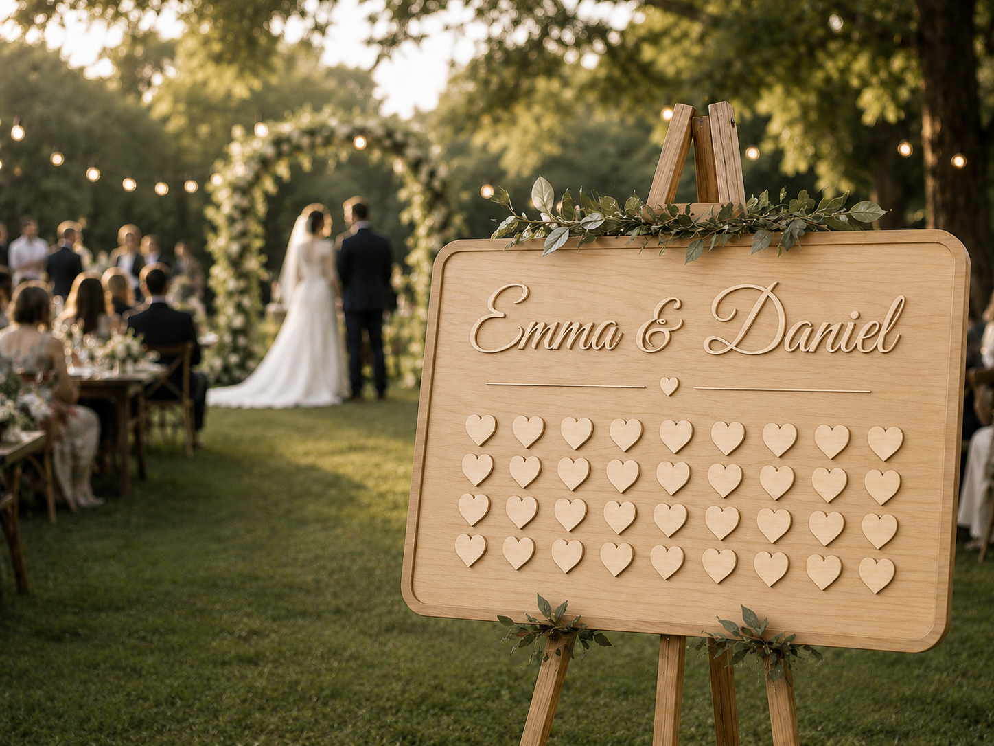 Wedding welcome sign